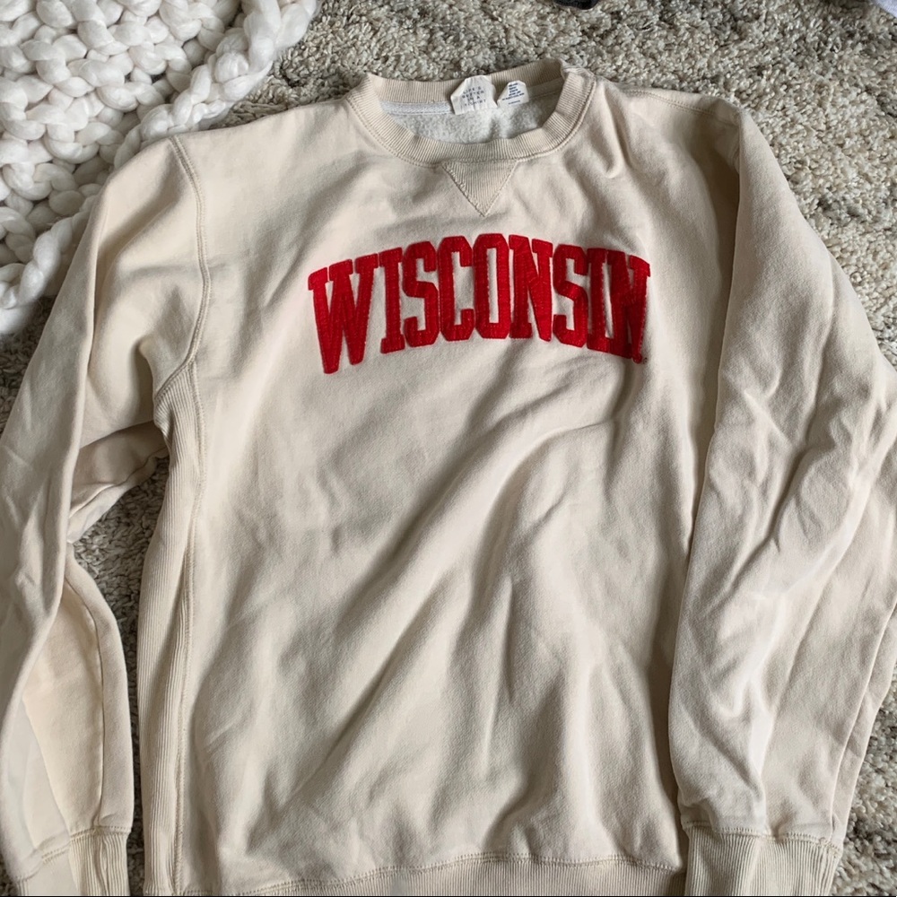 University of Wisconsin Crewneck Sweatshirt